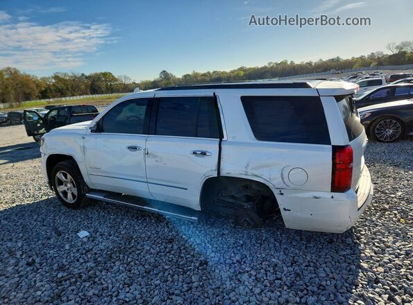 1GNSCBKC1HR355874 2017 CHEVROLET TAHOE Белый Задняя левая четверть