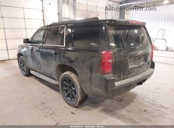 1GNSCBKC1JR278221 2018 CHEVROLET TAHOE Черный Задняя левая четверть