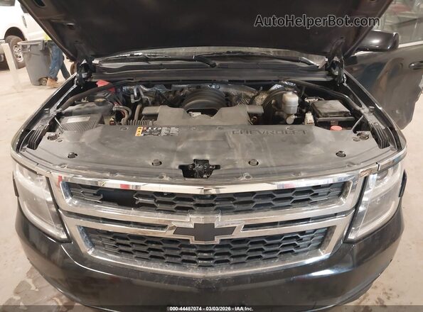 1GNSCBKC1JR278221 2018 CHEVROLET TAHOE Черный Вид сзади