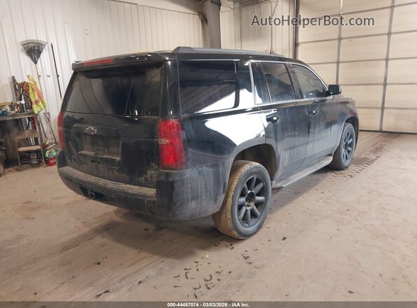 1GNSCBKC1JR278221 2018 CHEVROLET TAHOE Черный Задняя правая четверть