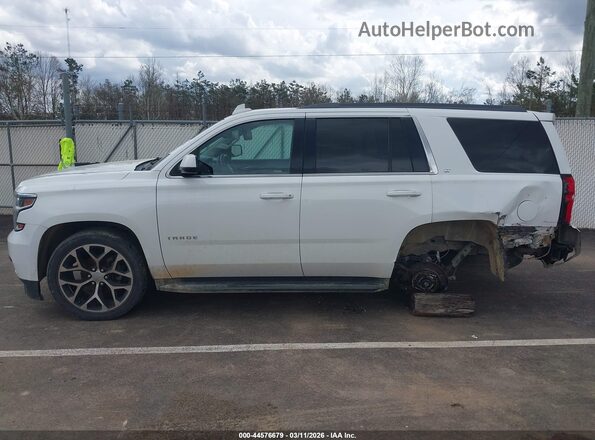 1GNSCBKC2HR255699 2017 CHEVROLET TAHOE Белый 
