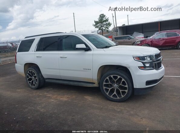 1GNSCBKC2HR255699 2017 CHEVROLET TAHOE Белый Панорамный вид салона 360°