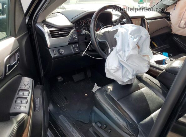 1GNSCBKC2JR390042 2018 CHEVROLET TAHOE Черный Вид панели приборов