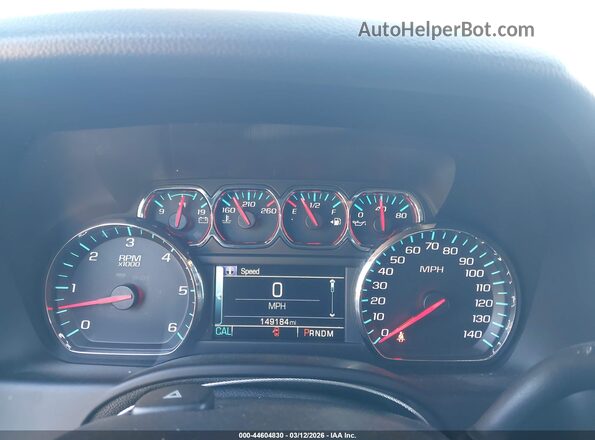 1GNSCBKC3GR468935 2016 CHEVROLET TAHOE Light Blue Вид задних сидений