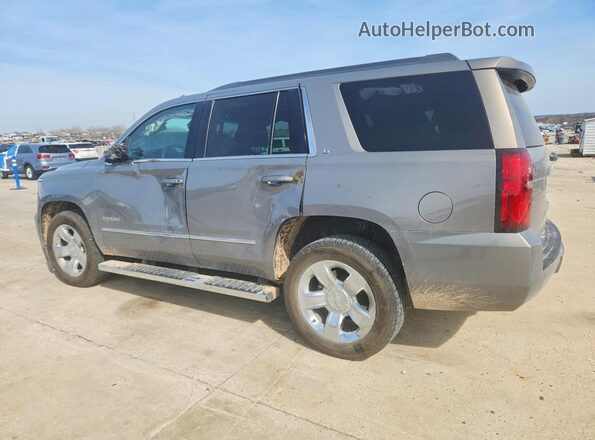 1GNSCBKC5JR282594 2018 CHEVROLET TAHOE Gray Tył lewy