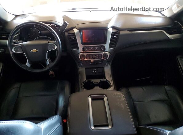 1GNSCBKC8GR299706 2016 CHEVROLET TAHOE Серебряный Вид панели приборов