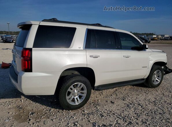 1GNSCBKC8HR343673 2017 CHEVROLET TAHOE Белый Задняя правая четверть