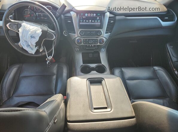 1GNSCBKCXJR395537 2018 CHEVROLET TAHOE Белый Вид панели приборов