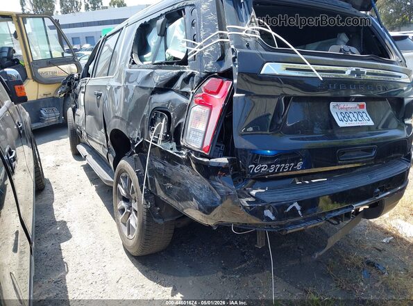 1GNSCBKD1PR225679 2023 CHEVROLET SUBURBAN Черный Задняя левая четверть