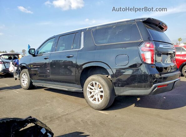 1GNSCBKDXPR148942 2023 CHEVROLET SUBURBAN Black Trasero izquierdo