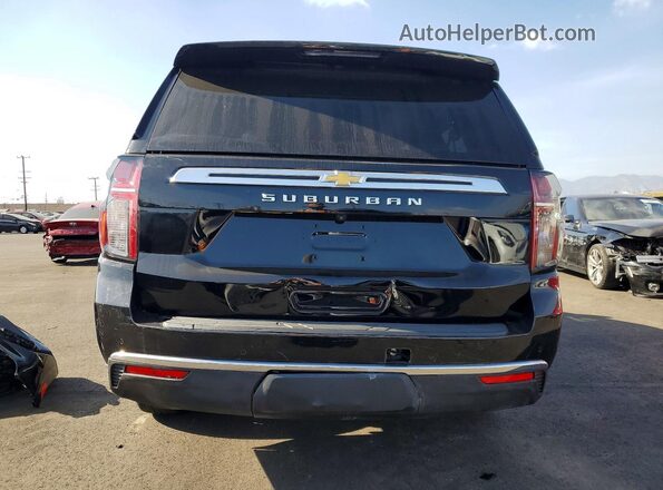 1GNSCBKDXPR148942 2023 CHEVROLET SUBURBAN Black Vista trasera