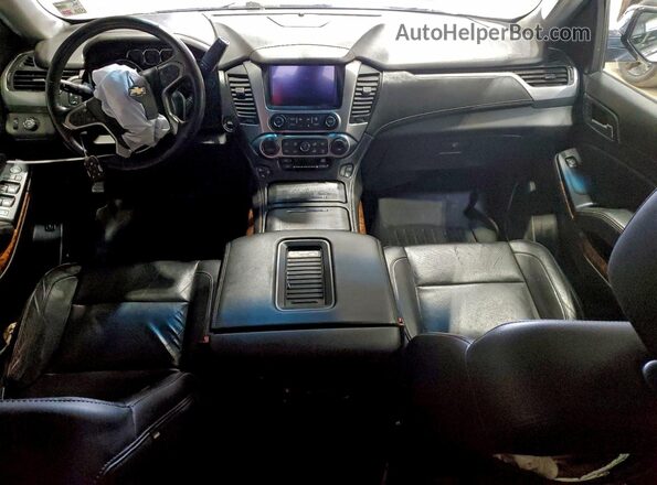 1GNSCCKC1HR205270 2017 CHEVROLET TAHOE Серый Вид панели приборов