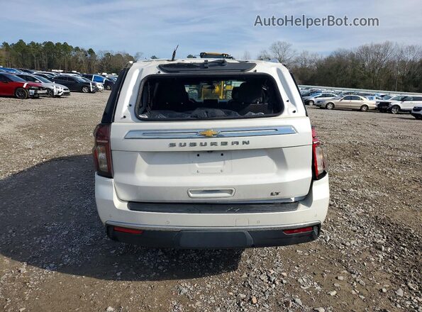 1GNSCCKD2MR392067 2021 CHEVROLET SUBURBAN White უკანა ხედი