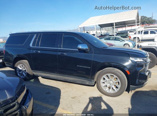 1GNSCFKD9PR196844 2023 CHEVROLET SUBURBAN Black Вид задньої частини салону