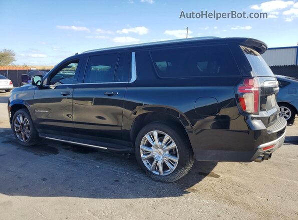 1GNSCGKL9PR290932 2023 CHEVROLET SUBURBAN Black Trasero izquierdo