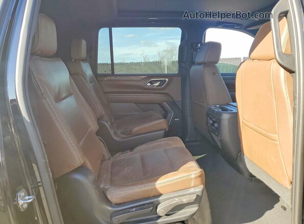 1GNSCGKL9PR290932 2023 CHEVROLET SUBURBAN Black Vista interior trasera