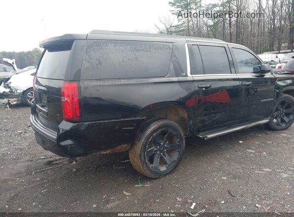 1GNSCHKC7GR417151 2016 CHEVROLET SUBURBAN Black Задня права чверть