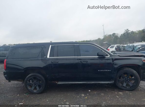 1GNSCHKC7GR417151 2016 CHEVROLET SUBURBAN Black Вид задньої частини салону