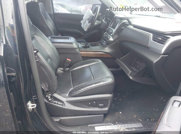 1GNSCHKC7GR417151 2016 CHEVROLET SUBURBAN Black Вид салону спереду
