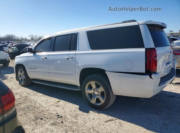 1GNSCJKC2JR201528 2018 CHEVROLET SUBURBAN White Tył lewy