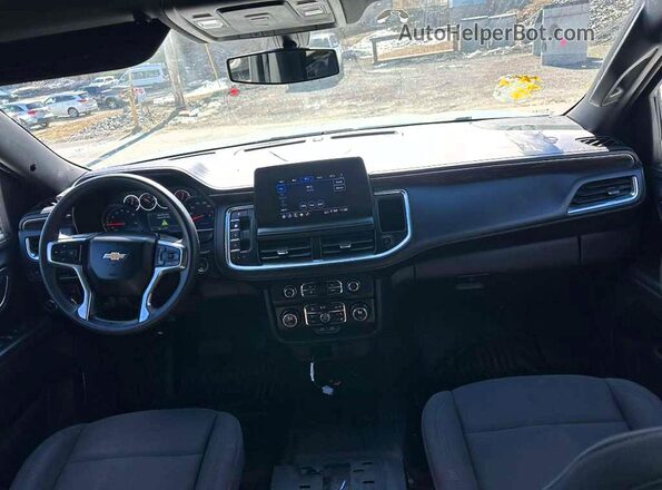 1GNSCLED6PR285782 2023 CHEVROLET TAHOE White Widok zestawu wskaźników