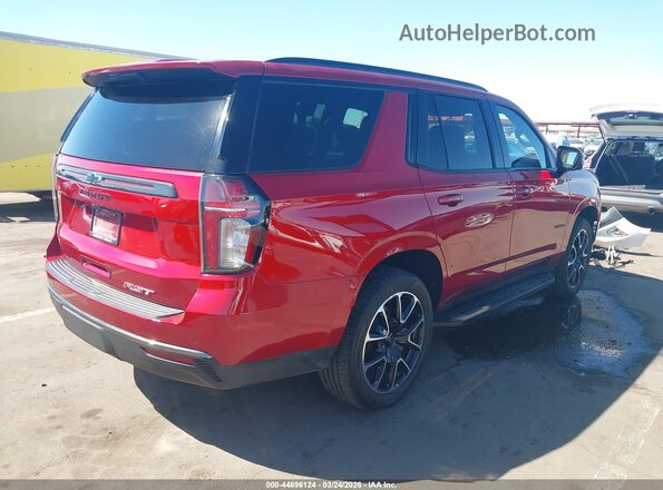 1GNSCRKD5NR183605 2022 CHEVROLET TAHOE Red Trasero derecho