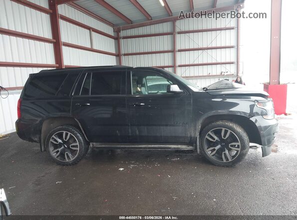 1GNSKBKC0JR151348 2018 CHEVROLET TAHOE Черный Вид задней части салона