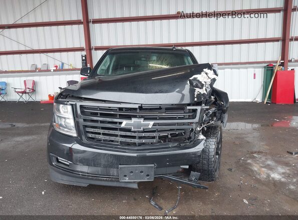 1GNSKBKC0JR151348 2018 CHEVROLET TAHOE Черный Вид щитка приборов