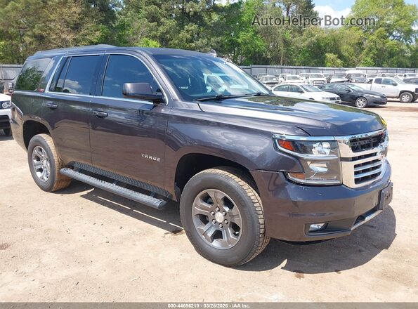 1GNSKBKC1GR450565 2016 CHEVROLET TAHOE Серый Передняя правая четверть