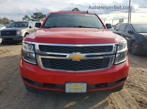 1GNSKBKC2GR330449 2016 CHEVROLET TAHOE Красный Вид спереди