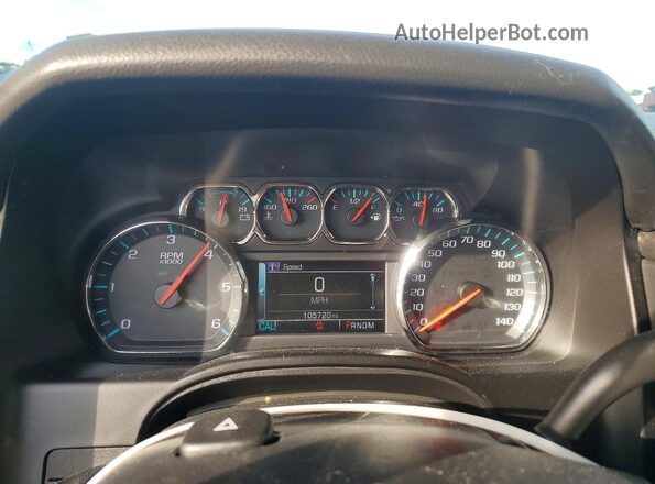 1GNSKBKC2GR330449 2016 CHEVROLET TAHOE Красный Вид щитка приборов