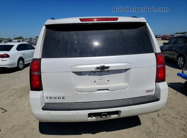 1GNSKBKC2HR190419 2017 CHEVROLET TAHOE Белый Вид сзади