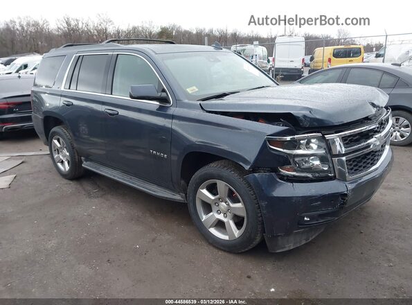 1GNSKBKC2HR290908 2017 CHEVROLET TAHOE Dark Blue Передняя правая четверть