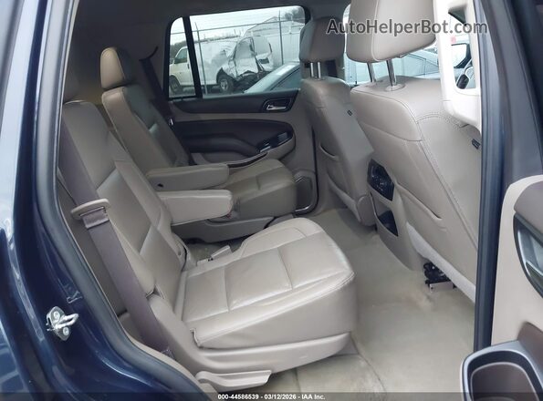 1GNSKBKC2HR290908 2017 CHEVROLET TAHOE Dark Blue Вид наклейки с VIN-кодом