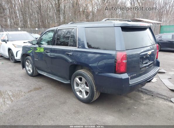 1GNSKBKC2HR290908 2017 CHEVROLET TAHOE Dark Blue Задняя левая четверть