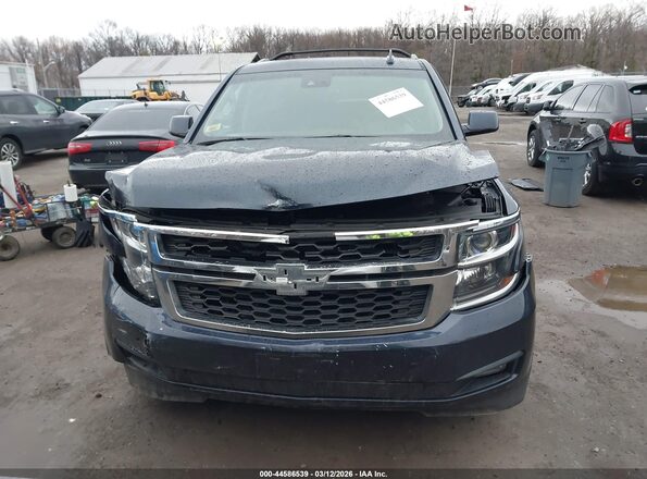 1GNSKBKC2HR290908 2017 CHEVROLET TAHOE Dark Blue Вид щитка приборов