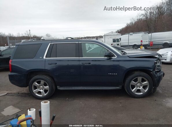 1GNSKBKC2HR290908 2017 CHEVROLET TAHOE Dark Blue Вид задней части салона
