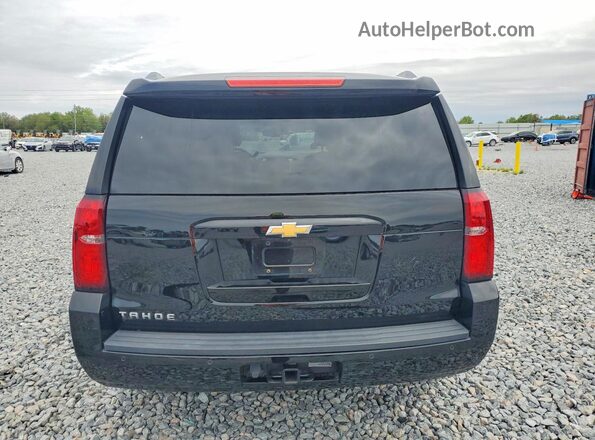 1GNSKBKC2KR182148 2019 CHEVROLET TAHOE Черный Вид сзади
