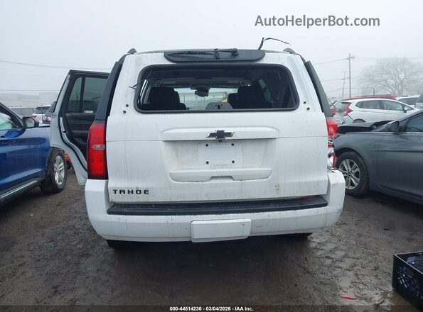 1GNSKBKC5JR389633 2018 CHEVROLET TAHOE Белый 