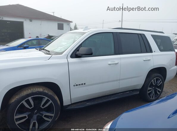 1GNSKBKC5JR389633 2018 CHEVROLET TAHOE Белый Панорамный вид салона 360°