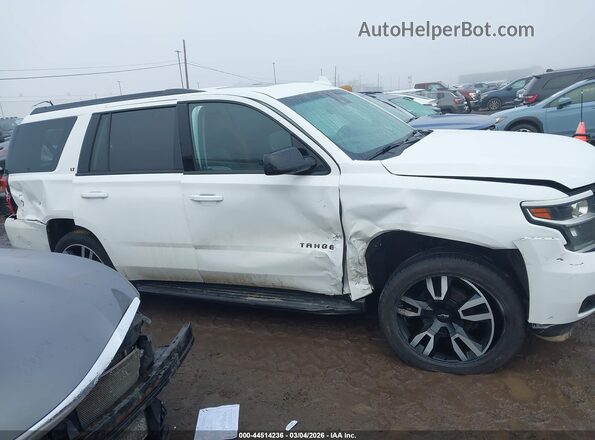 1GNSKBKC5JR389633 2018 CHEVROLET TAHOE Белый Вид задней части салона