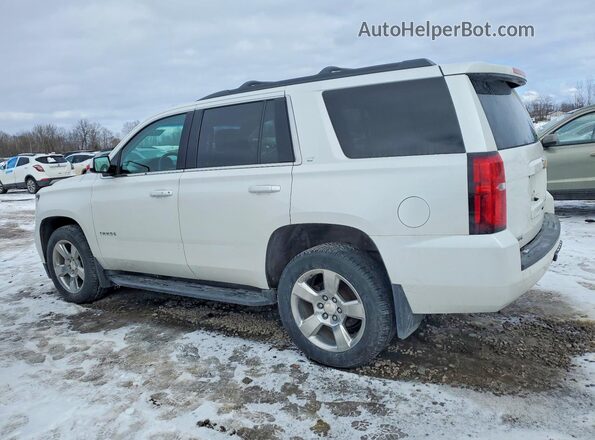 1GNSKBKC7JR336836 2018 CHEVROLET TAHOE Белый Задняя левая четверть