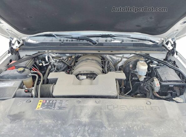 1GNSKBKC7JR336836 2018 CHEVROLET TAHOE Белый Вид подкапотного пространства