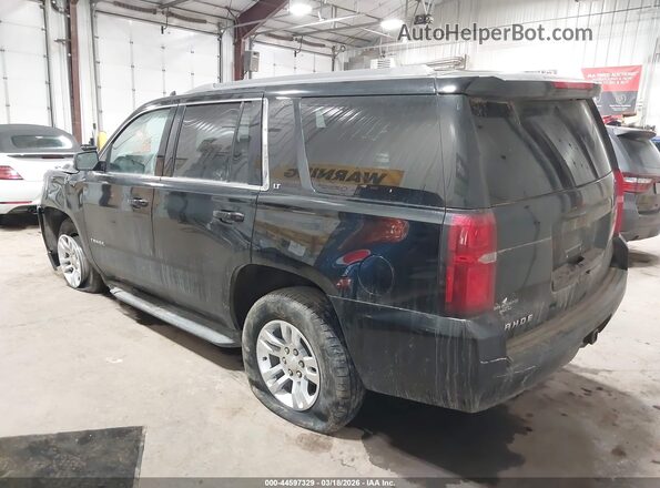 1GNSKBKC7KR388744 2019 CHEVROLET TAHOE Черный Задняя левая четверть