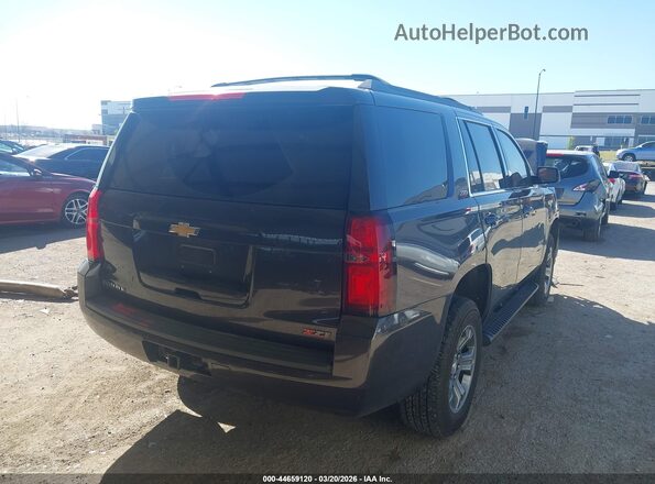 1GNSKBKC9JR177690 2018 CHEVROLET TAHOE Серый Задняя правая четверть
