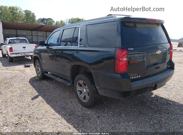 1GNSKBKC9JR351869 2018 CHEVROLET TAHOE Черный Задняя левая четверть