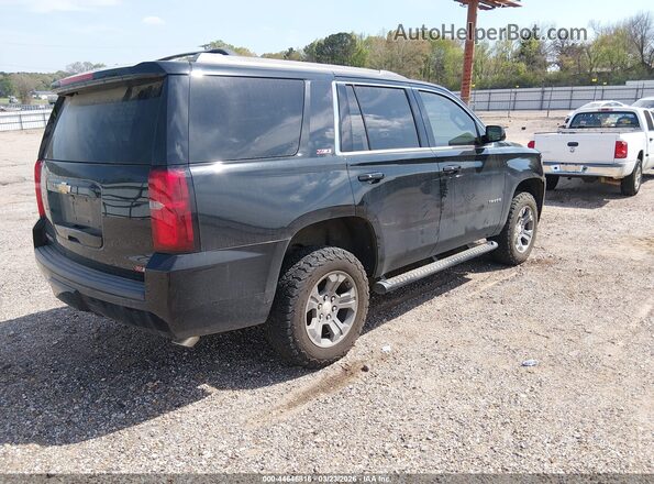 1GNSKBKC9JR351869 2018 CHEVROLET TAHOE Черный Задняя правая четверть