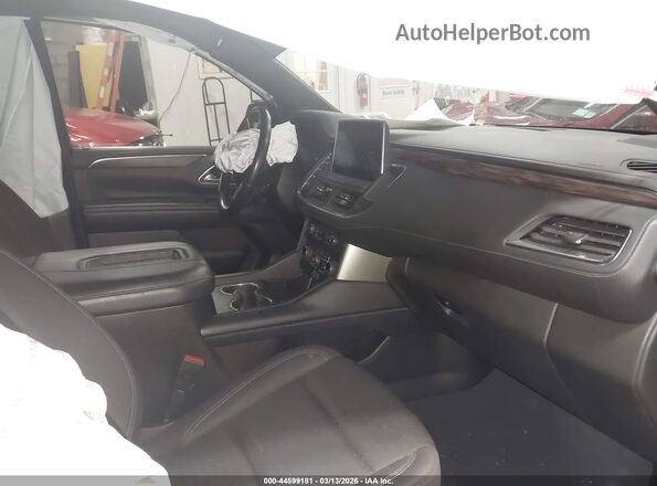 1GNSKBKD2MR179035 2021 CHEVROLET SUBURBAN Черный Вид салона спереди