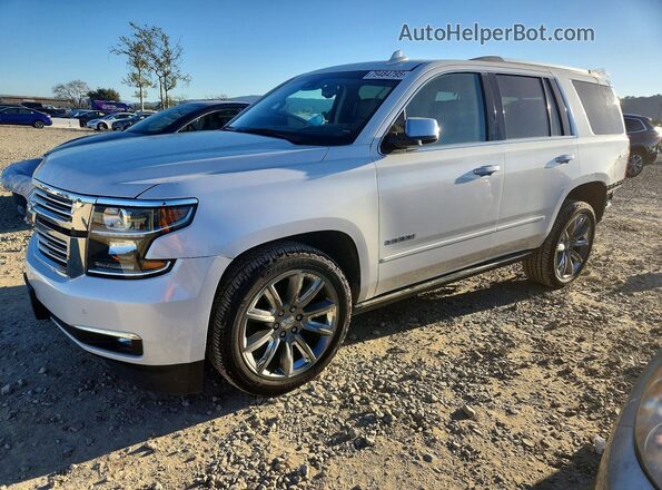 1GNSKCKC5LR220804 2020 CHEVROLET TAHOE Белый Передняя левая четверть