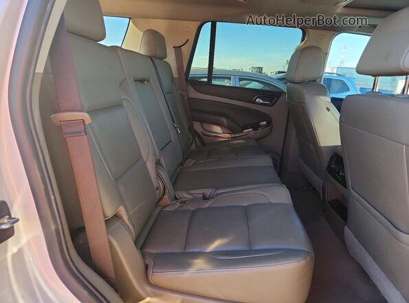 1GNSKCKC5LR220804 2020 CHEVROLET TAHOE Белый Вид задней части салона